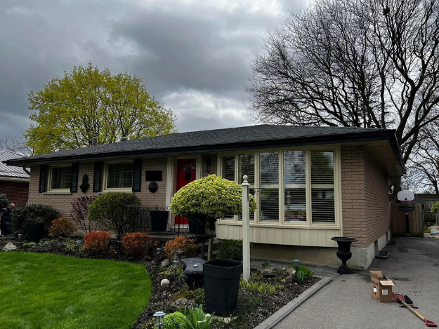 New roof installation in brantford